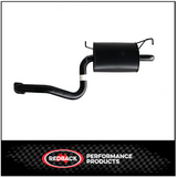 REDBACK 2.5" CAT BACK EXHAUST SYSTEM FITS FORD FALCON BA BF 4.0L 6CYL XT SEDAN - MUFFLER/MUFFLER (STR245-246)