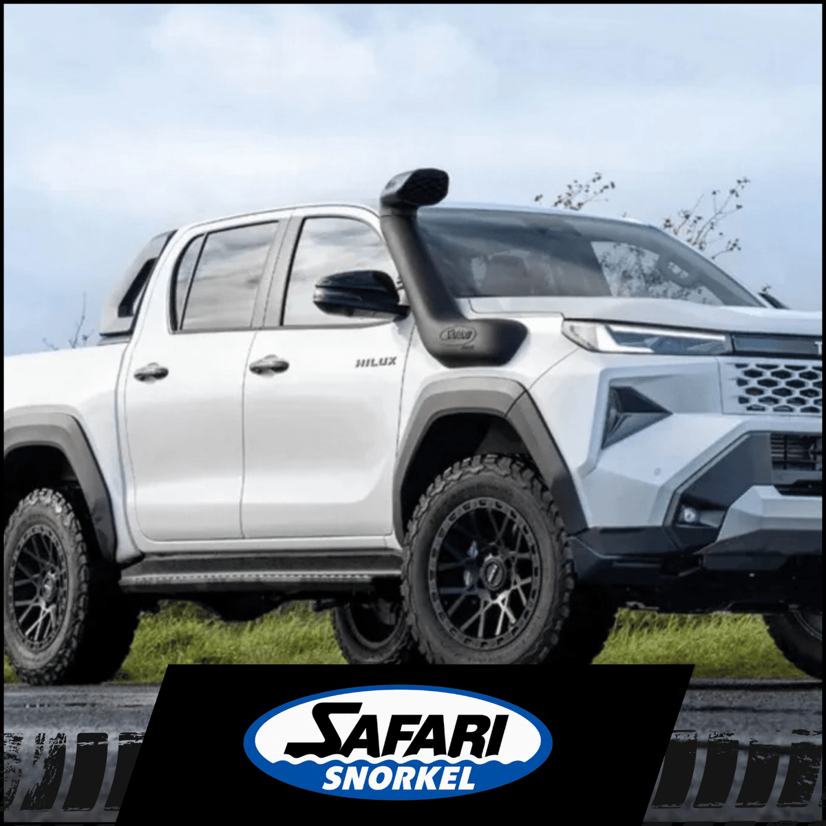 SAFARI ARMAX SNORKEL KIT FITS TOYOTA HILUX GUN227R N90 2.8L TD 4CYL 8/2025-ON (SS223HP)