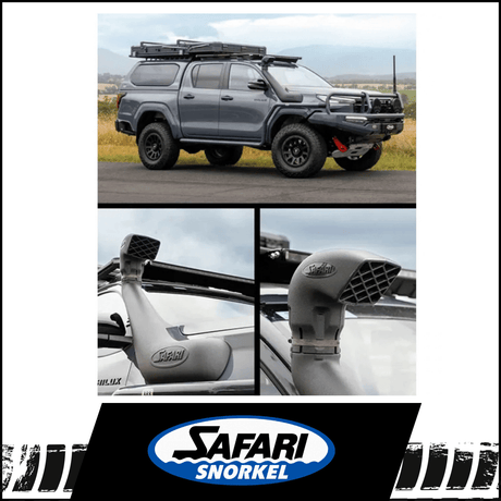 SAFARI V-SPEC SNORKEL KIT FITS TOYOTA HILUX GUN226R N90 2.8L TD 4CYL 8/2025-ON (SS223HF)