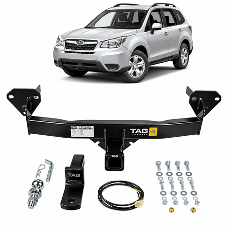 TAG HEAVY DUTY TOWBAR (1500KG) FITS SUBARU FORESTER SJ 1/2012-12/2018 (T4S601)