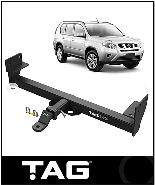 TAG HEAVY DUTY TOWBAR & WIRING KIT (2000KG) FITS NISSAN X-TRAIL T30 WAGON 6/2001-12/2007 (T4D518-K201)