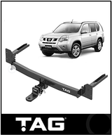 TAG HEAVY DUTY TOWBAR & WIRING KIT (2000KG) FITS NISSAN X-TRAIL T31 WAGON 10/2007-2/2014 (T4D519-K201)
