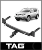 TAG HEAVY DUTY TOWBAR & WIRING KIT (2000KG) FITS NISSAN X-TRAIL T31 WAGON 10/2007-2/2014 (T4D519-K201)