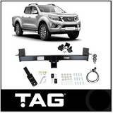 TAG HEAVY DUTY TOWBAR KIT (3500KG) FITS NISSAN NAVARA D23 NP300 UTE 5/2015-12/2020