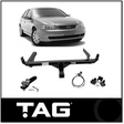 TAG HEAVY DUTY TOWBAR & WIRING KIT (2300KG) FITS FORD FALCON FG SEDAN 1/2008-10/2014 (NO REVERSE SENSORS)