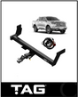 TAG HEAVY DUTY TOWBAR KIT (3000KG) FITS GREAT WALL CANNON NPW 9/2020-ON (T4G839-K201)