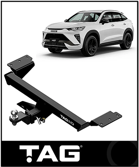 TAG HEAVY DUTY TOWBAR KIT (2000KG) FITS HAVAL H6 GT 2/2021-ON (T4G859-K201)