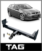 TAG HEAVY DUTY TOWBAR & WIRING KIT (2100KG) FITS HOLDEN COMMODORE VF WAGON 1/2013-10/2017 (T4H485-K101)