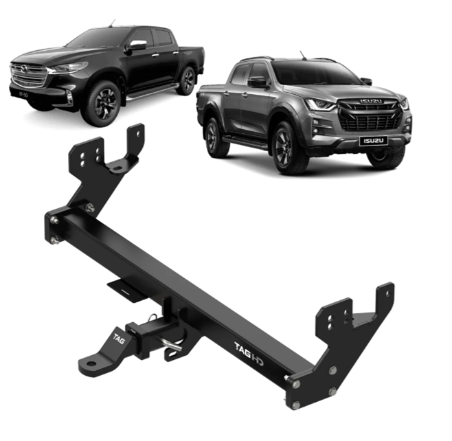TAG TOWBAR & DIRECT WIRING KIT (3500KG) FITS MAZDA BT-50 RG 8/2020-ON (T7H765-K201)