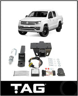 TAG TOWBAR KIT (3000KG) FITS VOLKSWAGEN AMAROK 2H 9/2010-ON WITH STEP (T7P673-K101)
