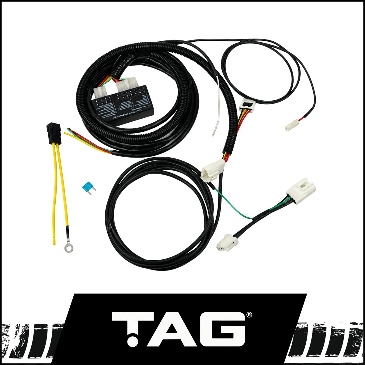 TAG DIRECT FIT TOWBAR WIRING HARNESS INC ECU FITS MITSUBISHI LANCER CJ 07-15