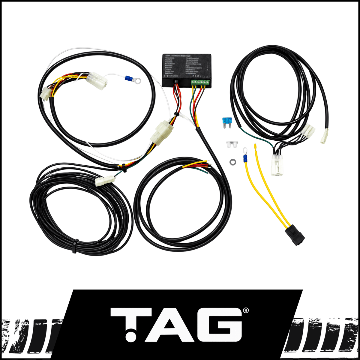 TAG DIRECT FIT TOWBAR WIRING HARNESS INC ECU FITS TOYOTA RAV4 ACA33R 11/05-11/12