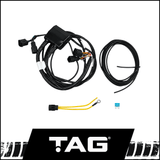 TAG DIRECT FIT TOWBAR WIRING HARNESS WITH ECU FITS FORD RANGER PXI 9/2011-5/2015 (UNT297)