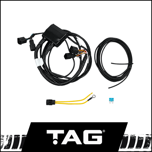 TAG DIRECT FIT TOWBAR WIRING HARNESS WITH ECU FITS FORD RANGER PXI 9/2011-5/2015 (UNT297)