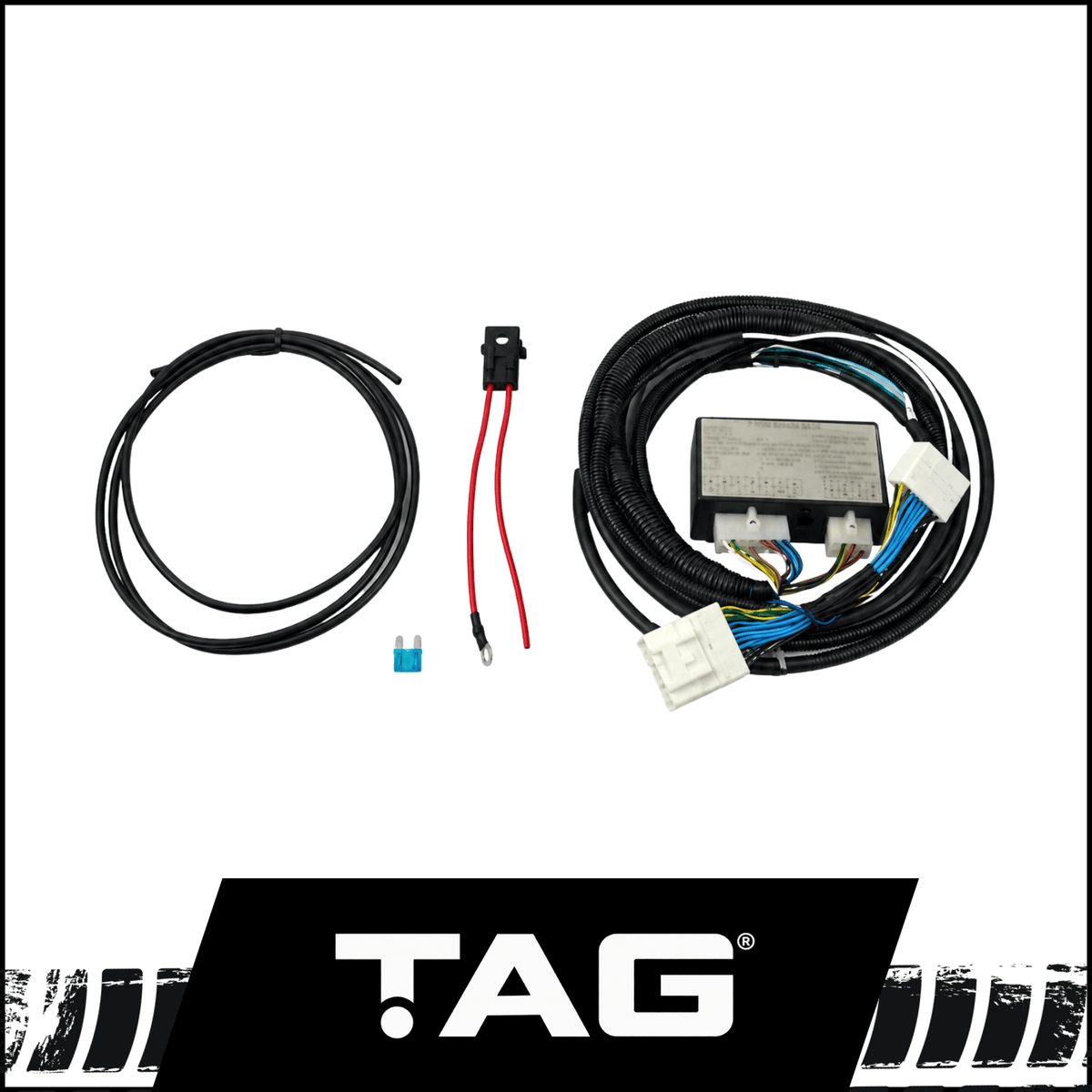TAG DIRECT FIT TOWBAR WIRING HARNESS WITH ECU FITS TOYOTA AURION GSV40R 06-03/12