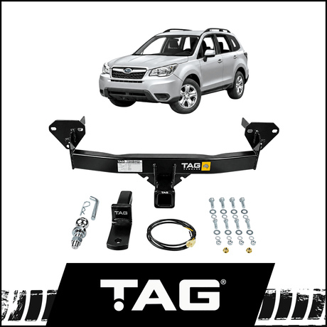 TAG HEAVY DUTY TOWBAR (1500KG) FITS SUBARU FORESTER SJ 1/2012-12/2018 (T4S601)