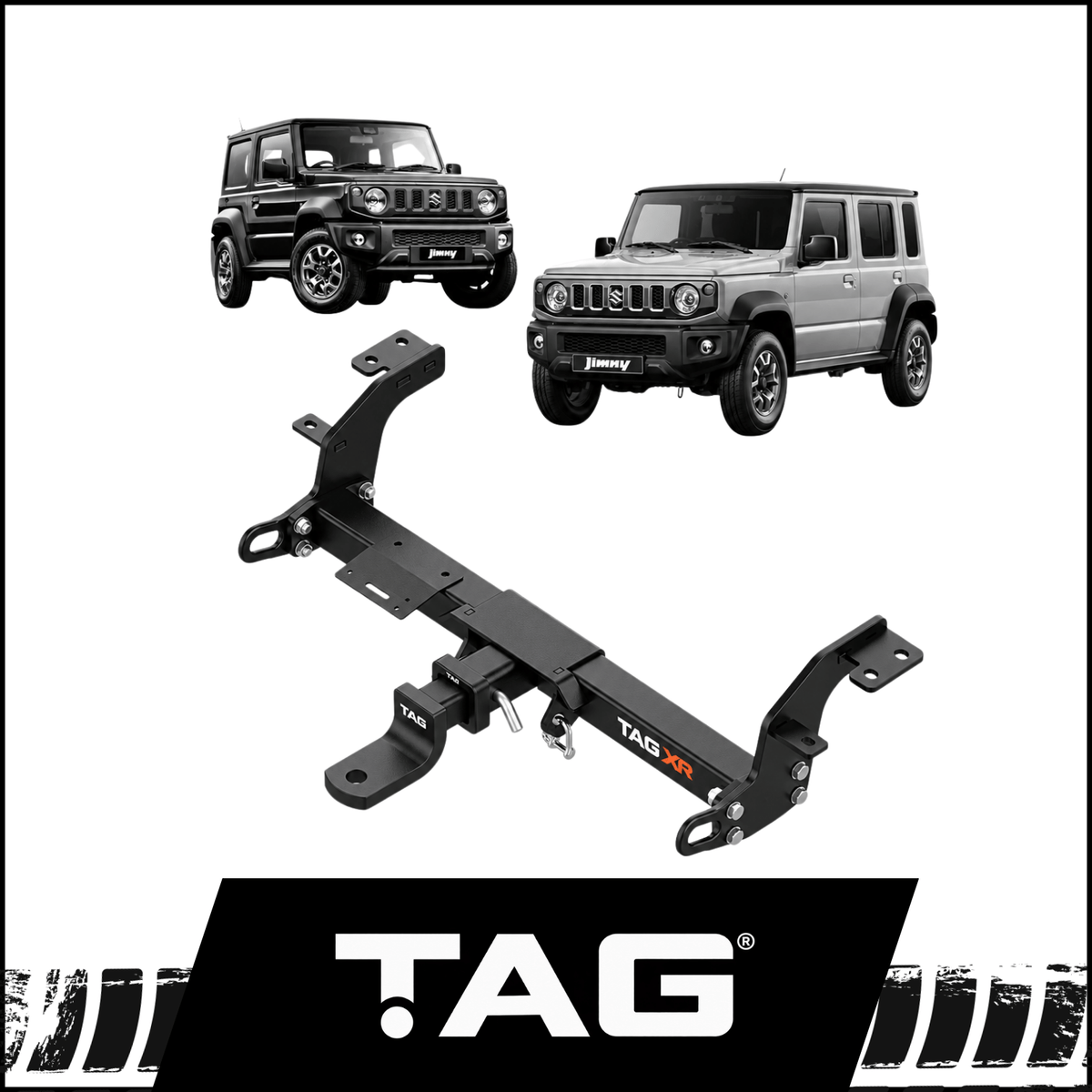 TAG XR EXTREME RECOVERY TOWBAR (1300KG) FITS SUZUKI JIMNY JB74 1/2018-ON (TXR817)