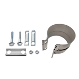 2.25" 57MM STAINLESS STEEL LAP BAND STYLE CLAMP (FLEX TO TUBE)