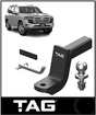 TAG HEAVY DUTY TOWBAR HITCH & WIRING KIT (3500KG) FITS TOYOTA LANDCRUISER FJA300R 7/2021-ON (TKT864-K201)