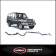 REDBACK 3" 409 STAINLESS STEEL TURBO BACK EXHAUST SYSTEM FITS TOYOTA LANDCRUISER VDJ78R 4.5L V8 2007-2016 TROOP CARRIER