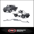REDBACK 3" 409 STAINLESS STEEL DPF BACK EXHAUST SYSTEM FITS TOYOTA LANDCRUISER VDJ79R 4.5L V8 2016-2025 - MUFFLER