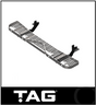 TAG HIGH CLEARANCE REAR STEP FITS TOYOTA HIACE GDH322R COMMUTER BUS 1/2019-ON (TST885-K010)