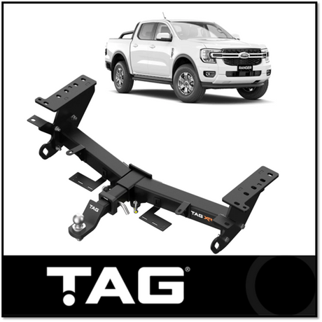 TAG XR EXTREME RECOVERY TOWBAR (3500KG) FITS FORD RANGER NEXT GEN T6.2 STYLESIDE MODELS 6/2022-ON