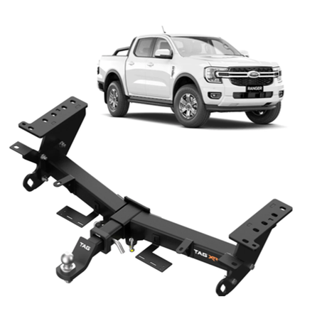 TAG XR EXTREME RECOVERY TOWBAR (3500KG) FITS FORD RANGER NEXT GEN T6.2 STYLESIDE MODELS 6/2022-ON