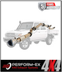 PERFORM-EX 3.5" STAINLESS STEEL TURBO BACK EXHAUST SYSTEM FITS TOYOTA LANDCRUISER VDJ79R 4.5L V8 2016-2025 - NO CAT/PIPE ONLY