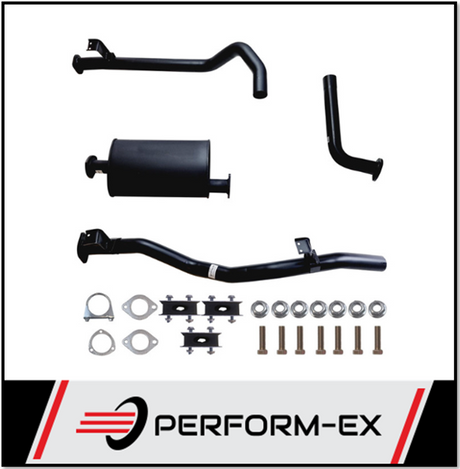 PERFORM-EX 2 1/2" EXHAUST WITH MUFFLER FITS TOYOTA LANDCRUISER HZJ79R 1999-2007