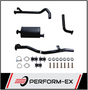 PERFORM-EX 2 1/2" EXHAUST WITH MUFFLER FITS TOYOTA LANDCRUISER HZJ79R 1999-2007