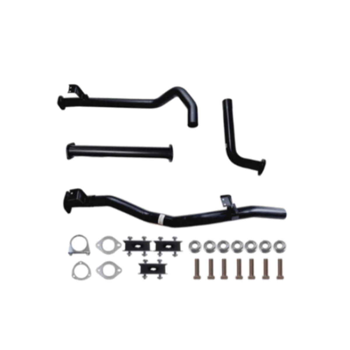 PERFORM-EX 2.5" (63MM) EXHAUST WITH NO MUFFLER FITS TOYOTA LANDCRUISER HZJ79R 1999-2007 (TY279-PO)