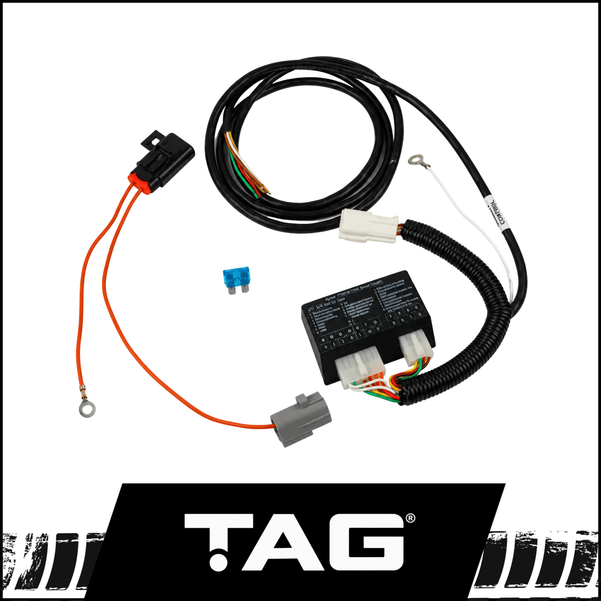 TAG DIRECT FIT TOWBAR WIRING HARNESS INC ECU FITS MITSUBISHI OUTLANDER ZJ ZK