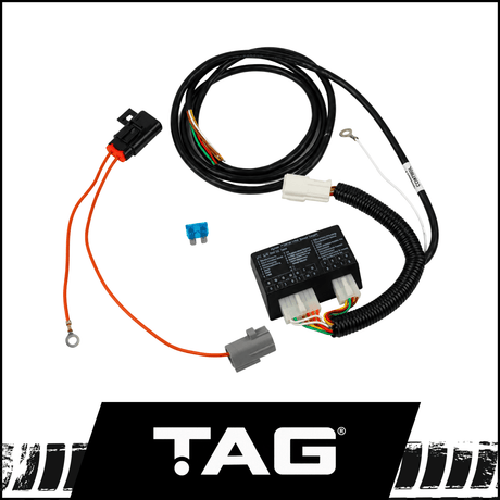 TAG DIRECT FIT TOWBAR WIRING HARNESS INC ECU FITS MITSUBISHI OUTLANDER ZJ ZK