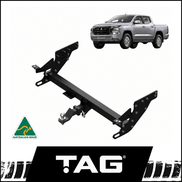 TAG XR EXTREME RECOVERY TOWBAR (3500KG) & WIRING KIT FITS MITSUBISHI TRITON MV STYLESIDE 12/2023-ON (TXR863-K201)