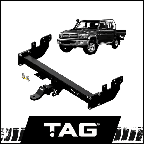 TAG HEAVY DUTY TOWBAR (3500KG) FITS TOYOTA LANDCRUISER VDJ79R 10/2012-2025 (T7T699)