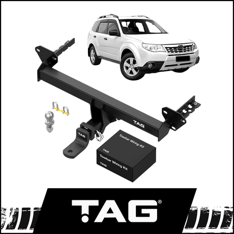 TAG HEAVY DUTY TOWBAR (1400KG) FITS SUBARU FORESTER SH WAGON 3/2008-12/2012 (T4S516)