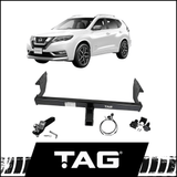 TAG HEAVY DUTY TOWBAR (1500KG) FITS NISSAN X-TRAIL T32 WAGON 6/2014-7/2022 (T4D627)