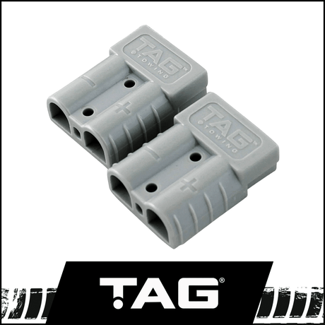 TAG Heavy Duty Connector Set (Grey Anderson Plugs - 50amp)