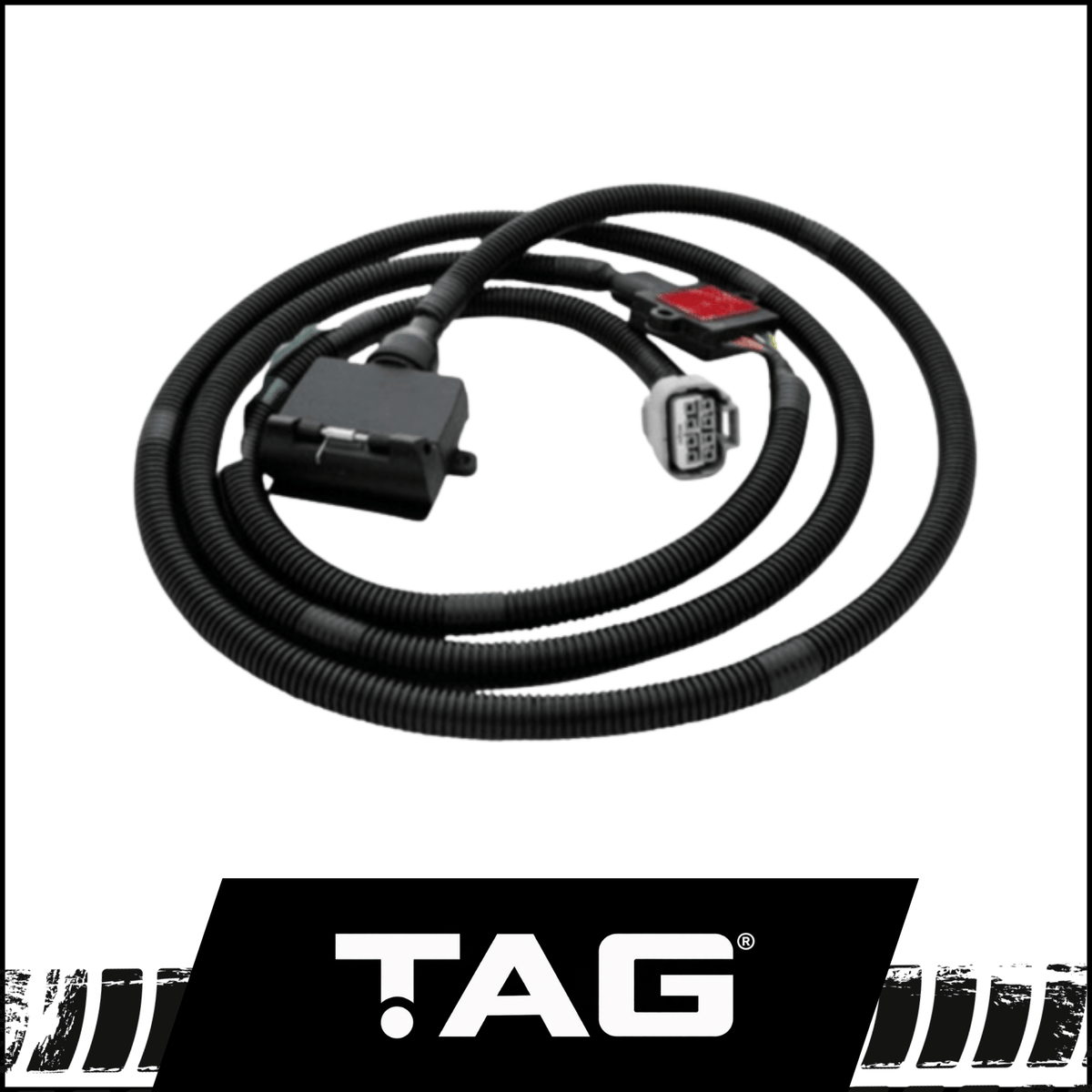 TAG DIRECT FIT TOWBAR WIRING HARNESS WITH ECU FITS MAZDA BT-50 RG 1/2020-ON