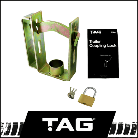 TAG 2 WAY TRAILER COUPLING LOCK (UNT005)