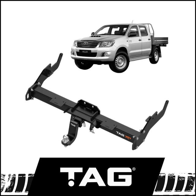 TAG XR EXTREME RECOVERY TOWBAR (3500KG) FITS TOYOTA HILUX KUN26R 3/2005-9/2015 (TXR815)