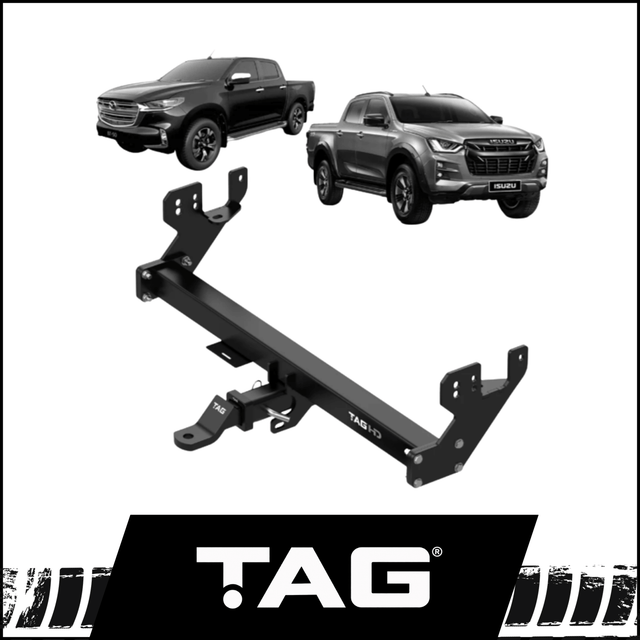 TAG TOWBAR & DIRECT WIRING KIT (3500KG) FITS MAZDA BT-50 RG 8/2020-ON (T7H765-K201)