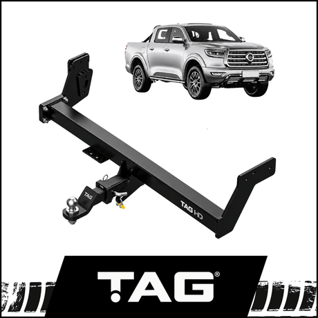 TAG HEAVY DUTY TOWBAR (3000KG) FITS GREAT WALL CANNON 9/2020-ON (T4G839)