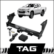 TAG TOWBAR KIT (3100KG) FITS MITSUBISHI TRITON MQ 3/2015-10/2018 WITH STEP (T7C707-K201)