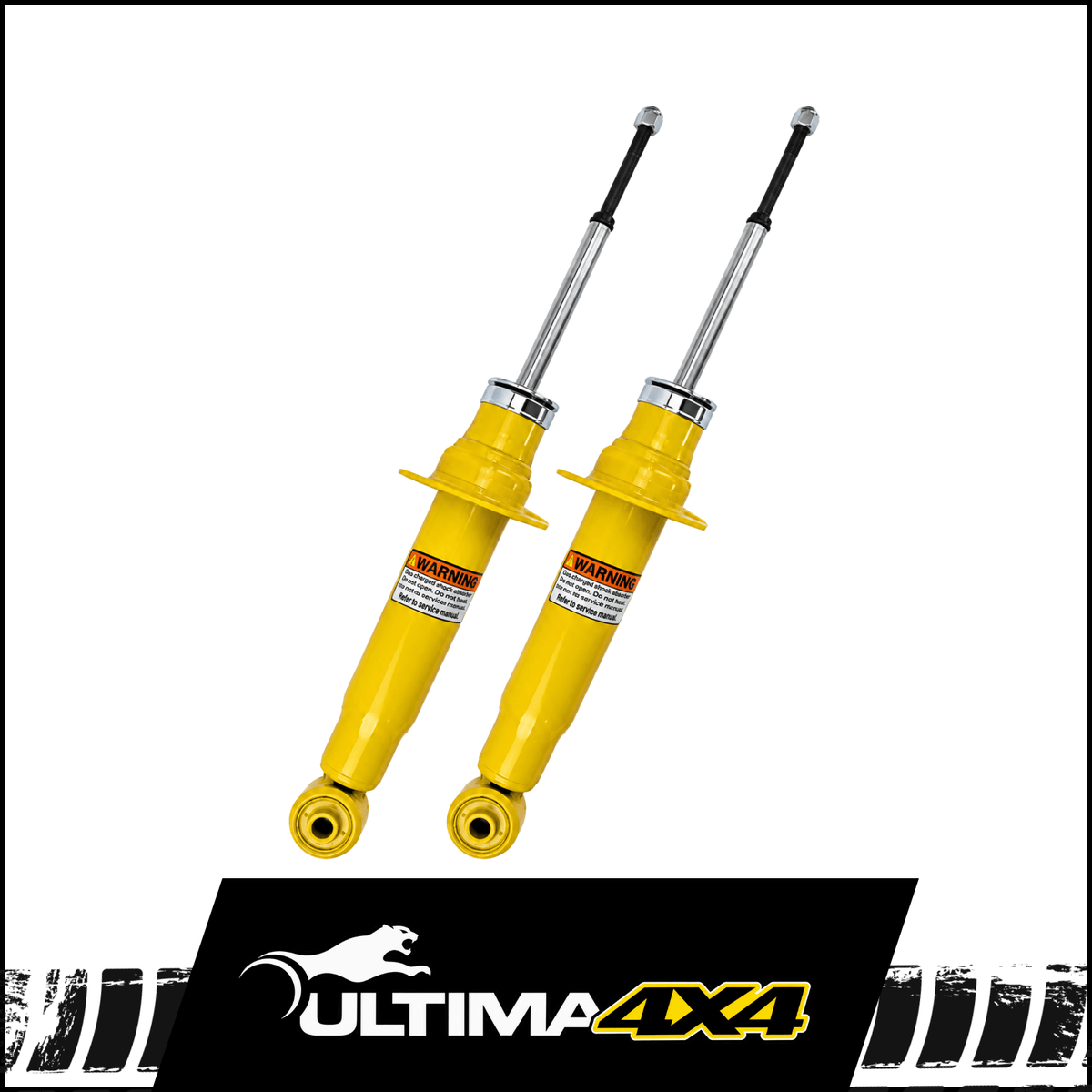 ULTIMA FRONT NITRO GAS STRUTS (PAIR) FITS MITSUBISHI TRITON ML 4WD 8/2006-9/2009