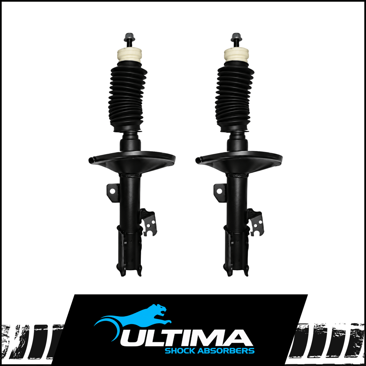 FRONT NITRO GAS ULTIMA STRUTS (PAIR) FITS TOYOTA AURION GSV40R 10/2006-3/2012