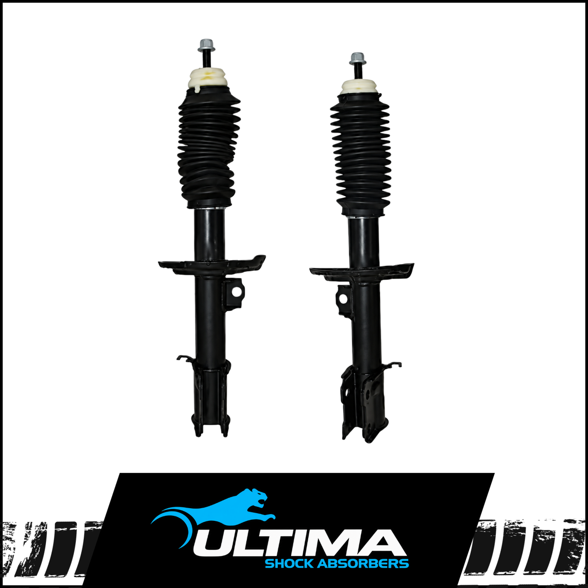 FRONT ULTIMA GAS STRUTS (PAIR) FITS HOLDEN ASTRA TS 2.2L HATCHBACK 10/01-7/04