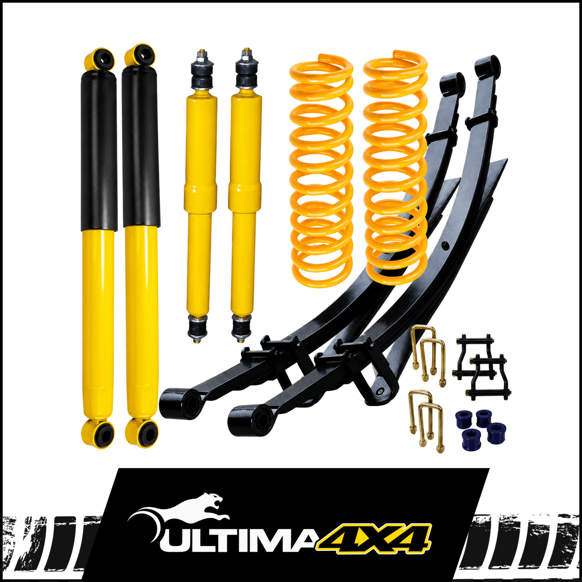 ULTIMA 4X4 2" (50MM) SUSPENSION LIFT KIT FITS TOYOTA LANDCRUISER VDJ76R WAGON 2007-2022