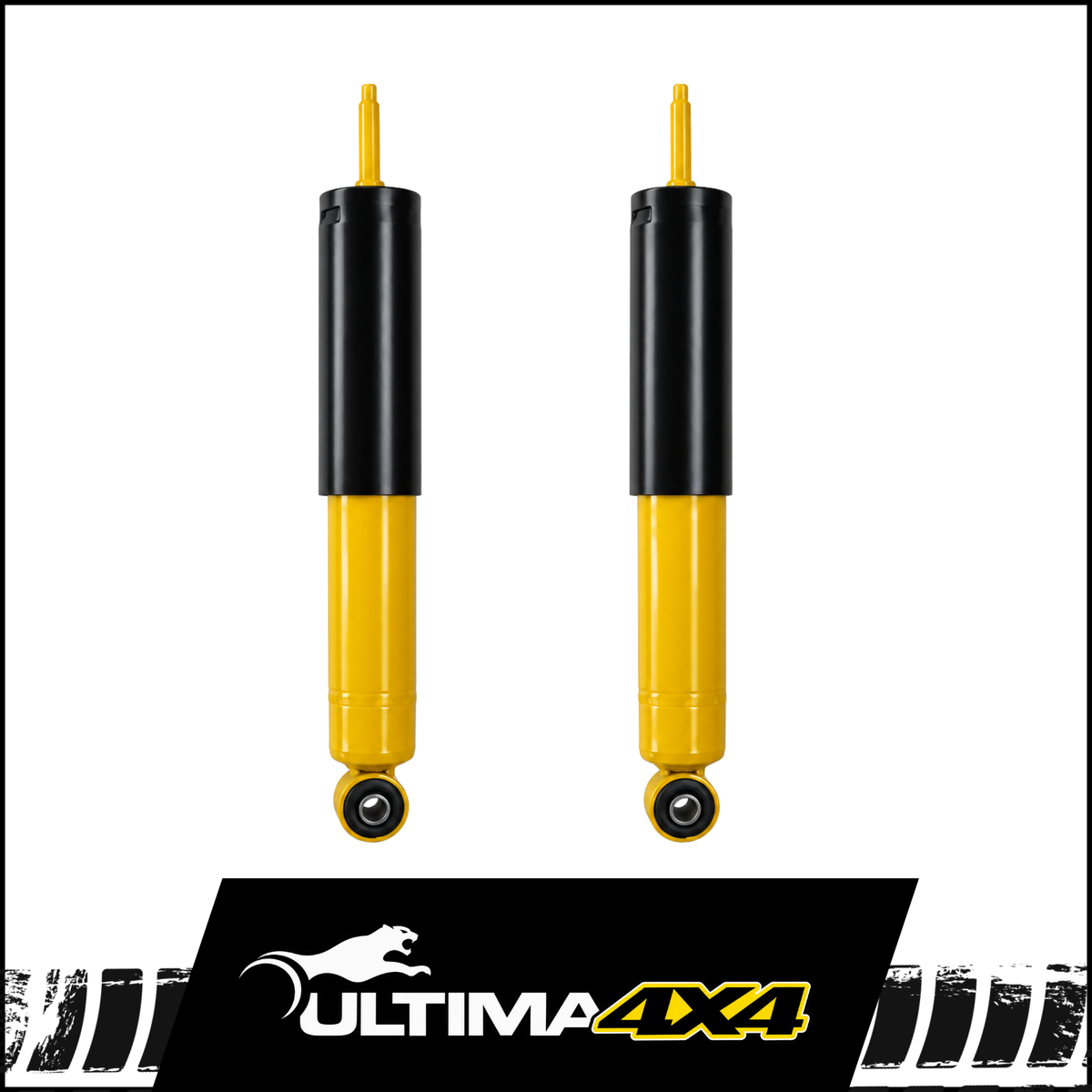 ULTIMA 4X4 HEAVY DUTY FRONT SHOCKS FITS TOYOTA HIACE GDH206R 12/2017-ON (400420)